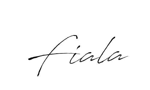 Use a signature maker to create a handwritten signature online. With this signature software, you can design (Antro_Vectra) your own signature for name Fiala. Fiala signature style 6 images and pictures png