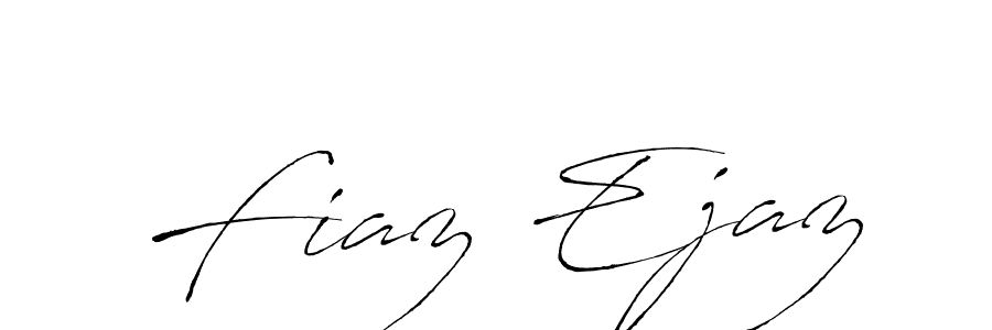 Fiaz Ejaz stylish signature style. Best Handwritten Sign (Antro_Vectra) for my name. Handwritten Signature Collection Ideas for my name Fiaz Ejaz. Fiaz Ejaz signature style 6 images and pictures png