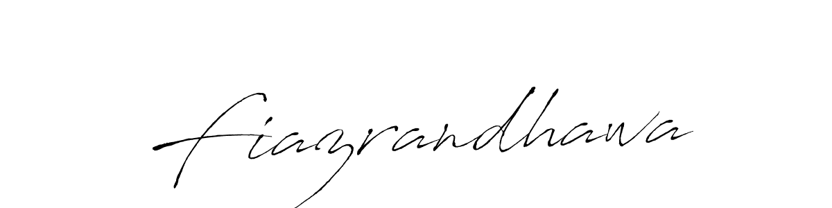 Fiazrandhawa stylish signature style. Best Handwritten Sign (Antro_Vectra) for my name. Handwritten Signature Collection Ideas for my name Fiazrandhawa. Fiazrandhawa signature style 6 images and pictures png