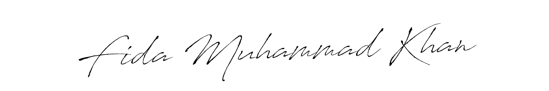 Make a beautiful signature design for name Fida Muhammad Khan. Use this online signature maker to create a handwritten signature for free. Fida Muhammad Khan signature style 6 images and pictures png