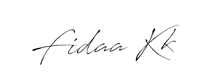 Make a beautiful signature design for name Fidaa Kk. Use this online signature maker to create a handwritten signature for free. Fidaa Kk signature style 6 images and pictures png