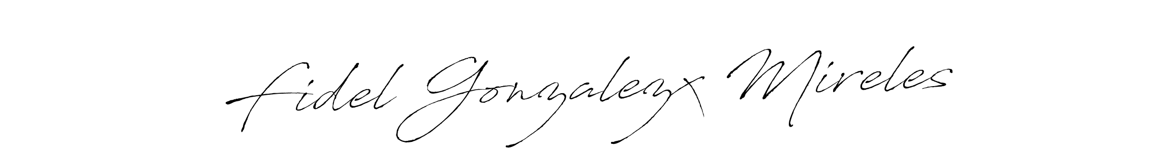 Use a signature maker to create a handwritten signature online. With this signature software, you can design (Antro_Vectra) your own signature for name Fidel Gonzalezx Mireles. Fidel Gonzalezx Mireles signature style 6 images and pictures png