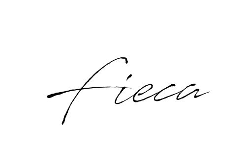 How to make Fieca signature? Antro_Vectra is a professional autograph style. Create handwritten signature for Fieca name. Fieca signature style 6 images and pictures png