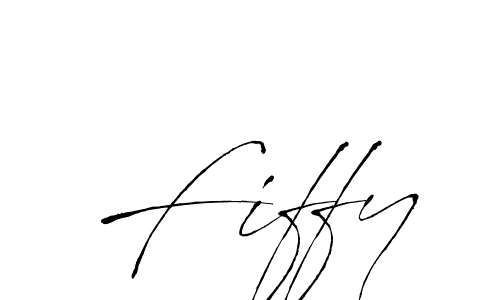 Design your own signature with our free online signature maker. With this signature software, you can create a handwritten (Antro_Vectra) signature for name Fiffy. Fiffy signature style 6 images and pictures png