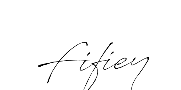 Antro_Vectra is a professional signature style that is perfect for those who want to add a touch of class to their signature. It is also a great choice for those who want to make their signature more unique. Get Fifiey name to fancy signature for free. Fifiey signature style 6 images and pictures png