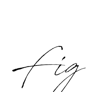 if you are searching for the best signature style for your name Fig. so please give up your signature search. here we have designed multiple signature styles  using Antro_Vectra. Fig signature style 6 images and pictures png