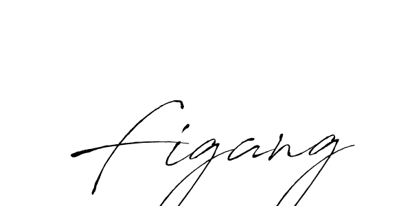 Design your own signature with our free online signature maker. With this signature software, you can create a handwritten (Antro_Vectra) signature for name Figang. Figang signature style 6 images and pictures png