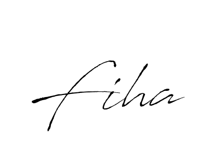 Once you've used our free online signature maker to create your best signature Antro_Vectra style, it's time to enjoy all of the benefits that Fiha name signing documents. Fiha signature style 6 images and pictures png