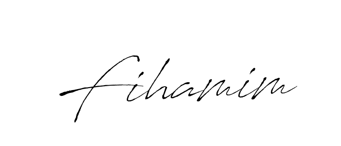 if you are searching for the best signature style for your name Fihamim. so please give up your signature search. here we have designed multiple signature styles  using Antro_Vectra. Fihamim signature style 6 images and pictures png