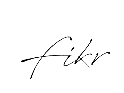 Similarly Antro_Vectra is the best handwritten signature design. Signature creator online .You can use it as an online autograph creator for name Fikr. Fikr signature style 6 images and pictures png