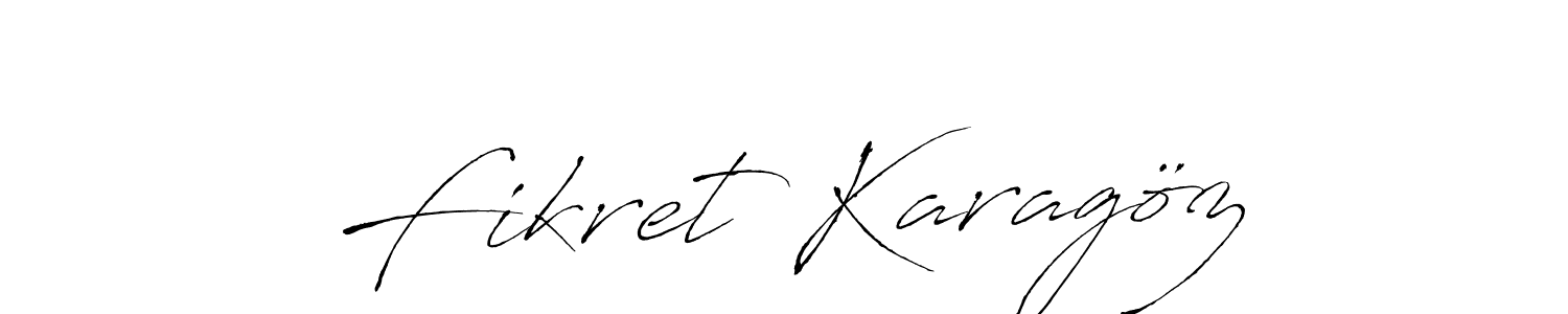 The best way (Antro_Vectra) to make a short signature is to pick only two or three words in your name. The name Fikret Karagöz include a total of six letters. For converting this name. Fikret Karagöz signature style 6 images and pictures png