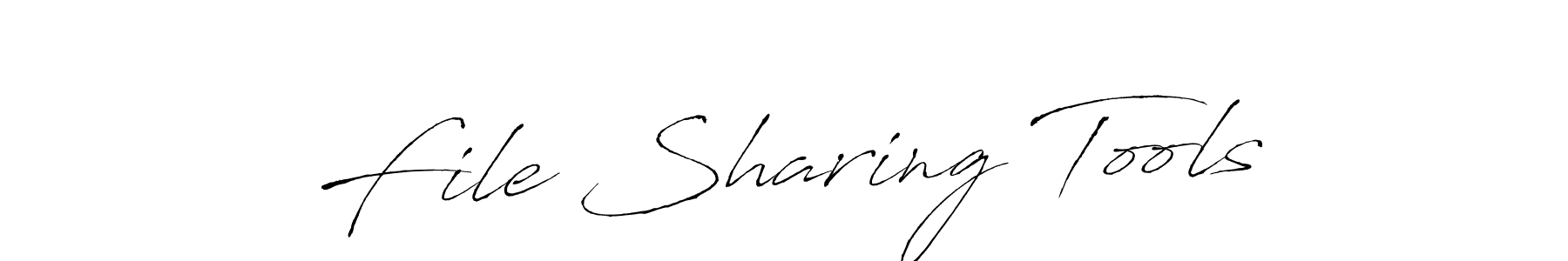 It looks lik you need a new signature style for name File Sharing Tools. Design unique handwritten (Antro_Vectra) signature with our free signature maker in just a few clicks. File Sharing Tools signature style 6 images and pictures png