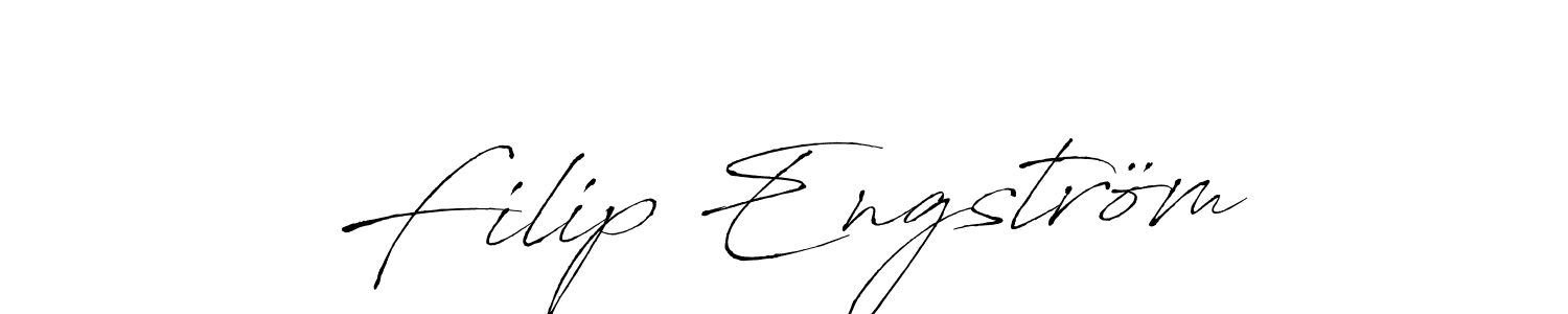 How to make Filip Engström signature? Antro_Vectra is a professional autograph style. Create handwritten signature for Filip Engström name. Filip Engström signature style 6 images and pictures png