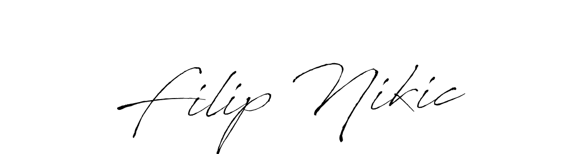 Also You can easily find your signature by using the search form. We will create Filip Nikic name handwritten signature images for you free of cost using Antro_Vectra sign style. Filip Nikic signature style 6 images and pictures png