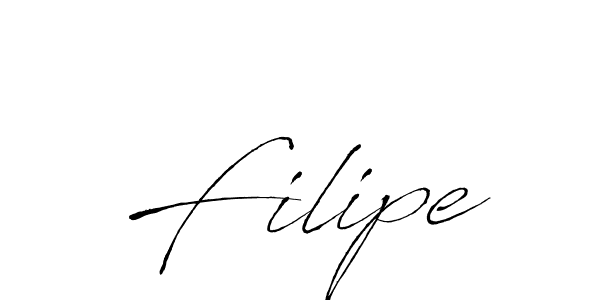 Also we have Filipe name is the best signature style. Create professional handwritten signature collection using Antro_Vectra autograph style. Filipe signature style 6 images and pictures png