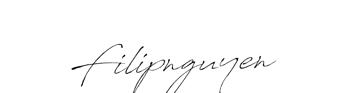 Also we have Filipnguyen name is the best signature style. Create professional handwritten signature collection using Antro_Vectra autograph style. Filipnguyen signature style 6 images and pictures png