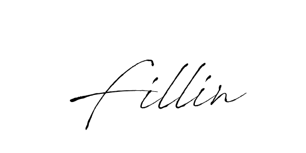 Make a beautiful signature design for name Fillin. Use this online signature maker to create a handwritten signature for free. Fillin signature style 6 images and pictures png