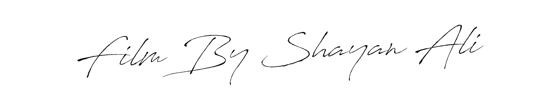 See photos of Film By Shayan Ali official signature by Spectra . Check more albums & portfolios. Read reviews & check more about Antro_Vectra font. Film By Shayan Ali signature style 6 images and pictures png
