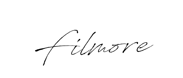 Design your own signature with our free online signature maker. With this signature software, you can create a handwritten (Antro_Vectra) signature for name Filmore. Filmore signature style 6 images and pictures png