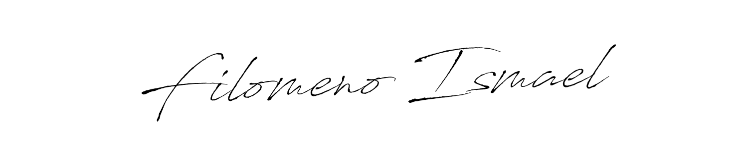 The best way (Antro_Vectra) to make a short signature is to pick only two or three words in your name. The name Filomeno Ismael include a total of six letters. For converting this name. Filomeno Ismael signature style 6 images and pictures png