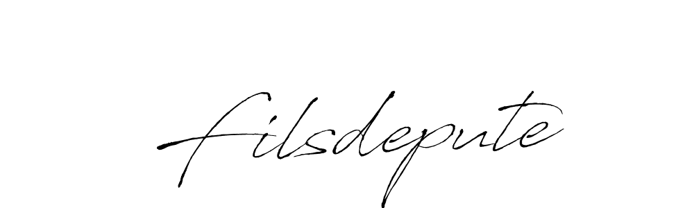 You can use this online signature creator to create a handwritten signature for the name Filsdepute. This is the best online autograph maker. Filsdepute signature style 6 images and pictures png