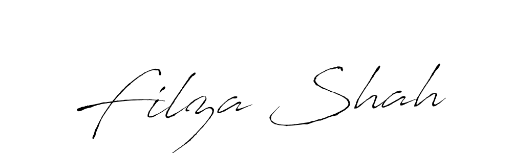 Use a signature maker to create a handwritten signature online. With this signature software, you can design (Antro_Vectra) your own signature for name Filza Shah. Filza Shah signature style 6 images and pictures png