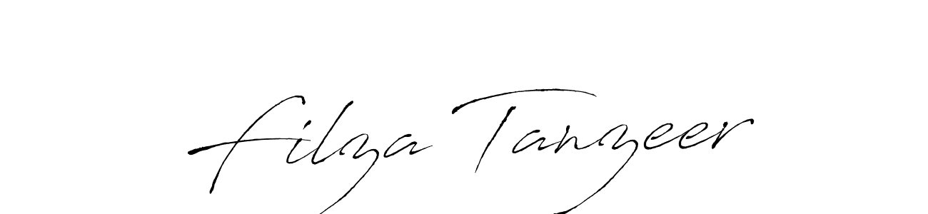 Also You can easily find your signature by using the search form. We will create Filza Tanzeer name handwritten signature images for you free of cost using Antro_Vectra sign style. Filza Tanzeer signature style 6 images and pictures png