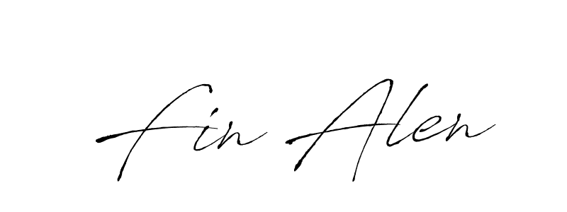 Make a beautiful signature design for name Fin Alen. Use this online signature maker to create a handwritten signature for free. Fin Alen signature style 6 images and pictures png