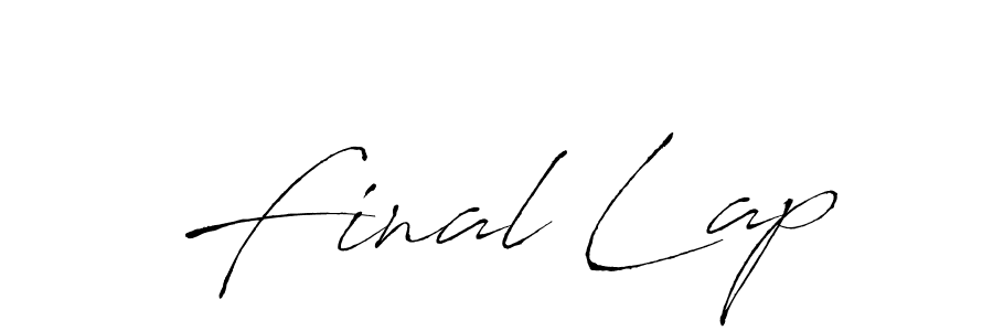 Make a short Final Lap signature style. Manage your documents anywhere anytime using Antro_Vectra. Create and add eSignatures, submit forms, share and send files easily. Final Lap signature style 6 images and pictures png