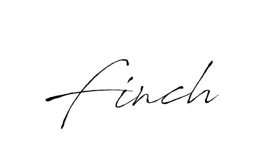 Finch stylish signature style. Best Handwritten Sign (Antro_Vectra) for my name. Handwritten Signature Collection Ideas for my name Finch. Finch signature style 6 images and pictures png