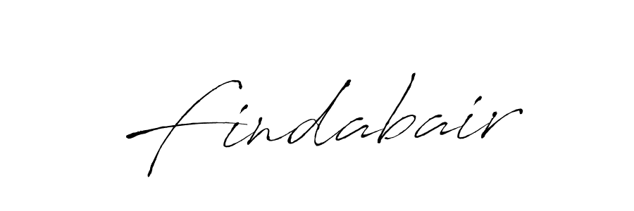 How to make Findabair signature? Antro_Vectra is a professional autograph style. Create handwritten signature for Findabair name. Findabair signature style 6 images and pictures png