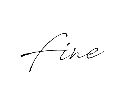 Also You can easily find your signature by using the search form. We will create Fine name handwritten signature images for you free of cost using Antro_Vectra sign style. Fine signature style 6 images and pictures png