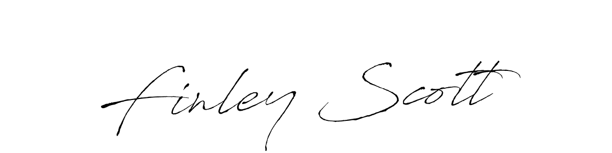 You should practise on your own different ways (Antro_Vectra) to write your name (Finley Scott) in signature. don't let someone else do it for you. Finley Scott signature style 6 images and pictures png