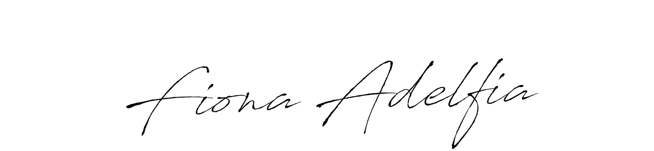 Design your own signature with our free online signature maker. With this signature software, you can create a handwritten (Antro_Vectra) signature for name Fiona Adelfia. Fiona Adelfia signature style 6 images and pictures png