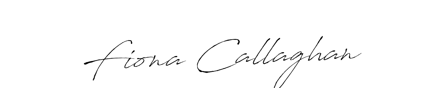 How to make Fiona Callaghan name signature. Use Antro_Vectra style for creating short signs online. This is the latest handwritten sign. Fiona Callaghan signature style 6 images and pictures png