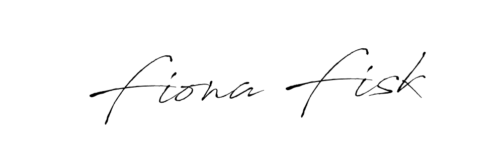 Make a beautiful signature design for name Fiona Fisk. With this signature (Antro_Vectra) style, you can create a handwritten signature for free. Fiona Fisk signature style 6 images and pictures png