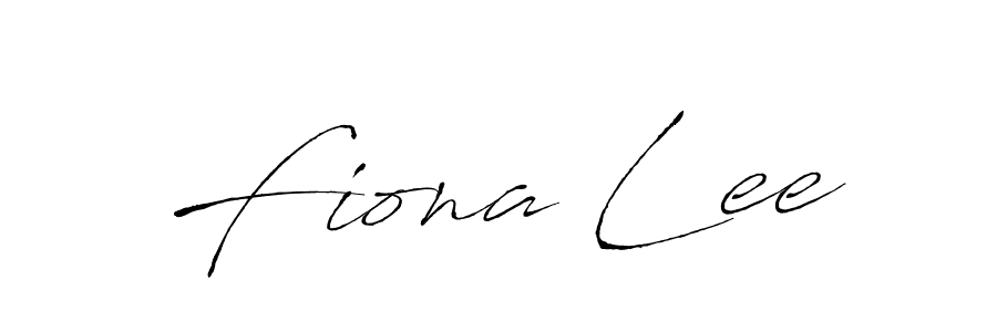 Make a beautiful signature design for name Fiona Lee. With this signature (Antro_Vectra) style, you can create a handwritten signature for free. Fiona Lee signature style 6 images and pictures png