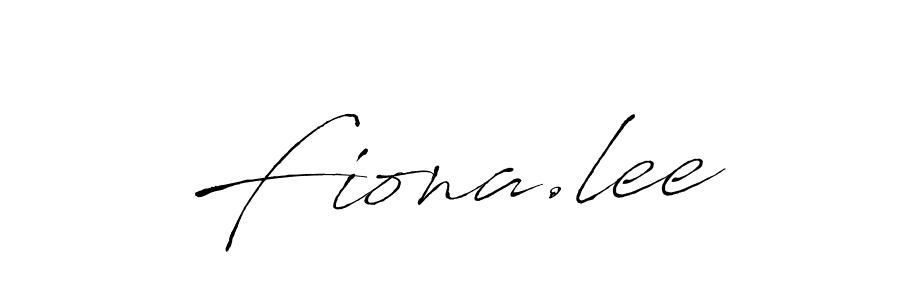 Make a beautiful signature design for name Fiona.lee. With this signature (Antro_Vectra) style, you can create a handwritten signature for free. Fiona.lee signature style 6 images and pictures png