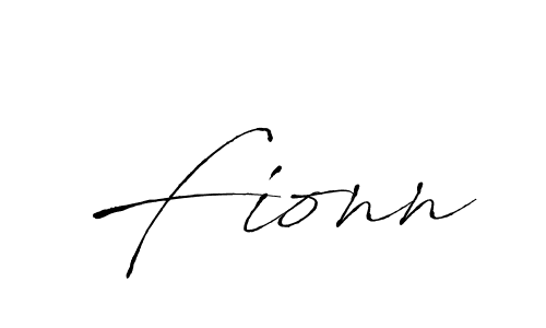 Design your own signature with our free online signature maker. With this signature software, you can create a handwritten (Antro_Vectra) signature for name Fionn. Fionn signature style 6 images and pictures png