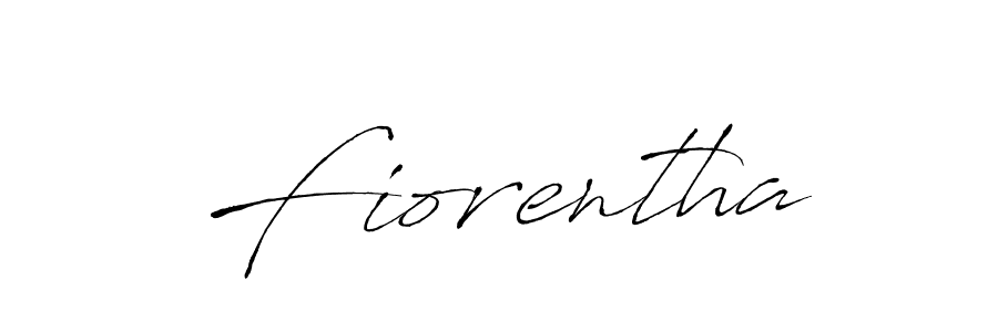 Make a beautiful signature design for name Fiorentha. With this signature (Antro_Vectra) style, you can create a handwritten signature for free. Fiorentha signature style 6 images and pictures png