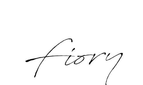 Use a signature maker to create a handwritten signature online. With this signature software, you can design (Antro_Vectra) your own signature for name Fiory. Fiory signature style 6 images and pictures png