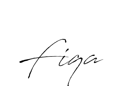 Design your own signature with our free online signature maker. With this signature software, you can create a handwritten (Antro_Vectra) signature for name Fiqa. Fiqa signature style 6 images and pictures png