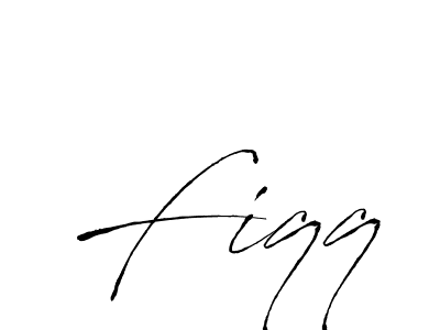 Design your own signature with our free online signature maker. With this signature software, you can create a handwritten (Antro_Vectra) signature for name Fiqq. Fiqq signature style 6 images and pictures png