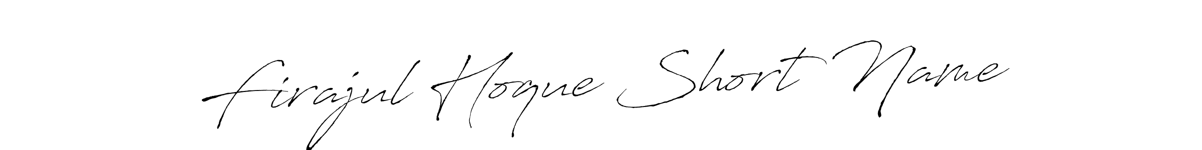 How to make Firajul Hoque Short Name signature? Antro_Vectra is a professional autograph style. Create handwritten signature for Firajul Hoque Short Name name. Firajul Hoque Short Name signature style 6 images and pictures png