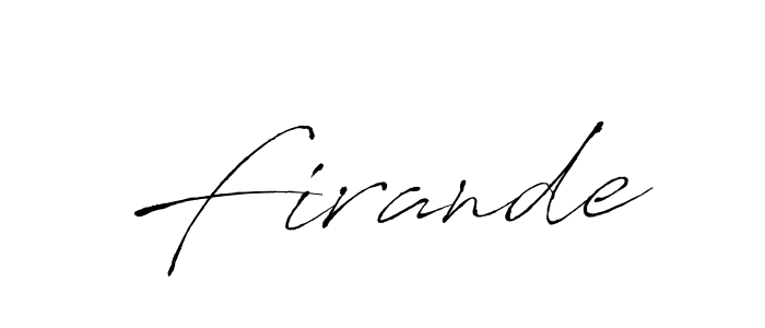 Also You can easily find your signature by using the search form. We will create Firande name handwritten signature images for you free of cost using Antro_Vectra sign style. Firande signature style 6 images and pictures png