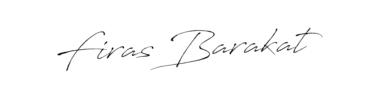 Design your own signature with our free online signature maker. With this signature software, you can create a handwritten (Antro_Vectra) signature for name Firas Barakat. Firas Barakat signature style 6 images and pictures png