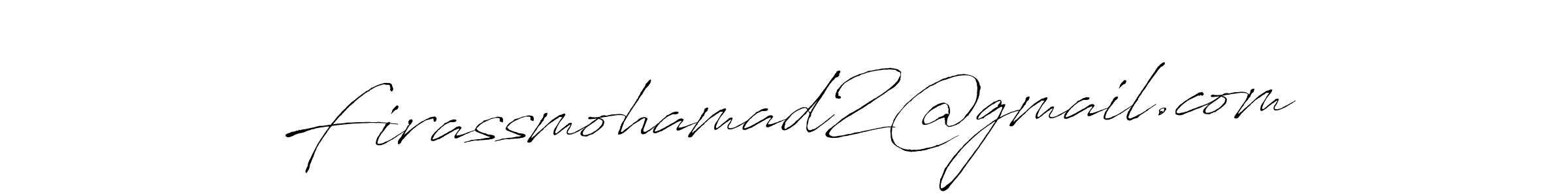 How to make Firassmohamad2@gmail.com name signature. Use Antro_Vectra style for creating short signs online. This is the latest handwritten sign. Firassmohamad2@gmail.com signature style 6 images and pictures png