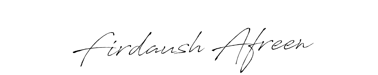 Best and Professional Signature Style for Firdaush Afreen. Antro_Vectra Best Signature Style Collection. Firdaush Afreen signature style 6 images and pictures png