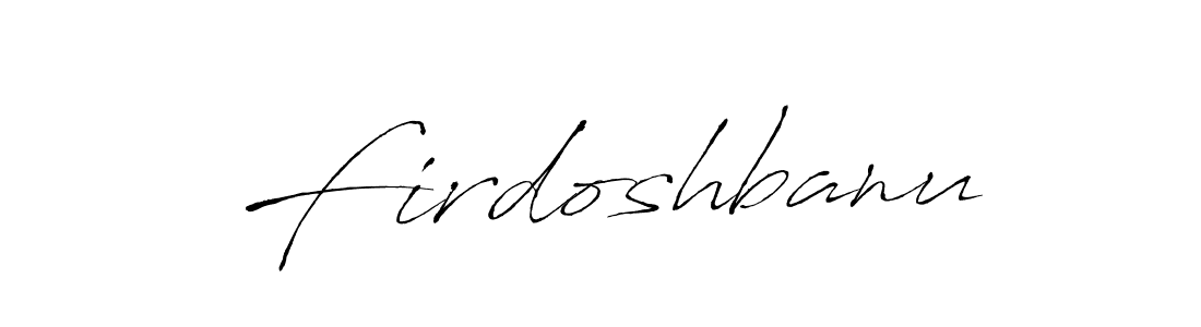 if you are searching for the best signature style for your name Firdoshbanu. so please give up your signature search. here we have designed multiple signature styles  using Antro_Vectra. Firdoshbanu signature style 6 images and pictures png