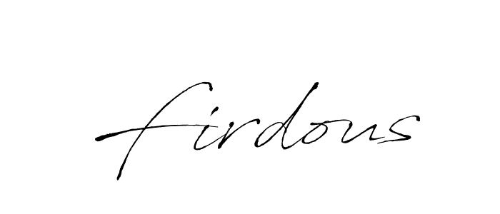 Also You can easily find your signature by using the search form. We will create Firdous name handwritten signature images for you free of cost using Antro_Vectra sign style. Firdous signature style 6 images and pictures png